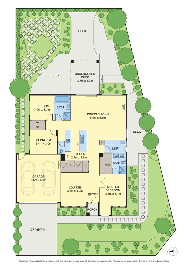 Floorplan of Homely house listing, 2 Marengo Avenue, Doreen VIC 3754