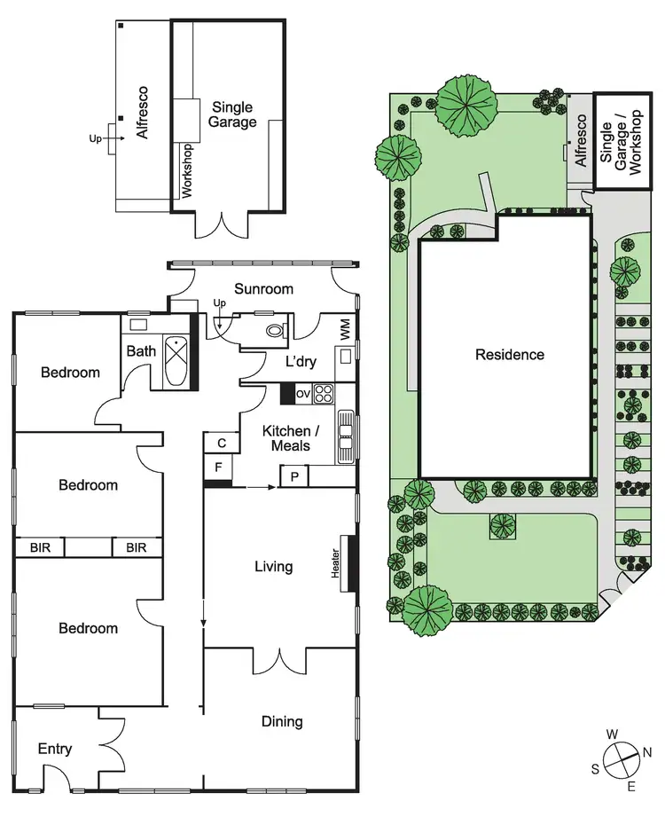 Floorplan of Homely house listing, 77 Alexandra Street, St Kilda East VIC 3183