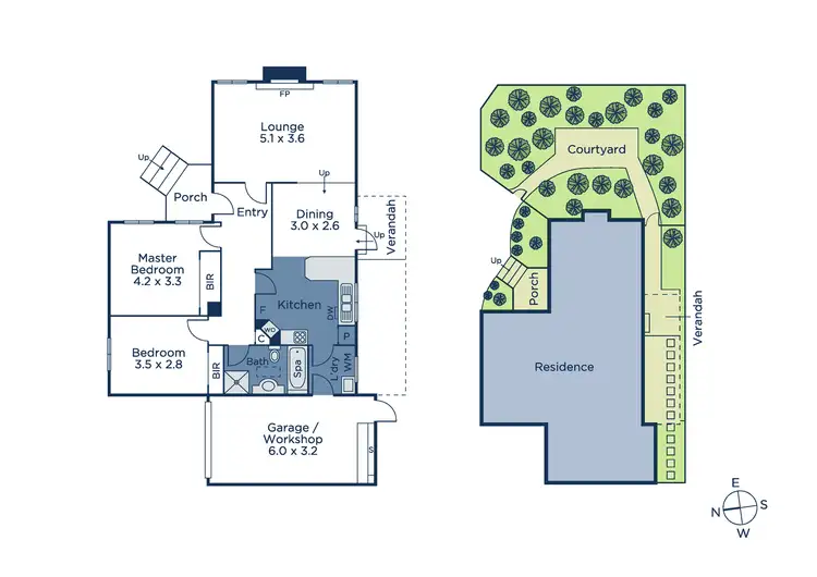Floorplan of Homely unit listing, 1/66 Metung Street, Balwyn VIC 3103