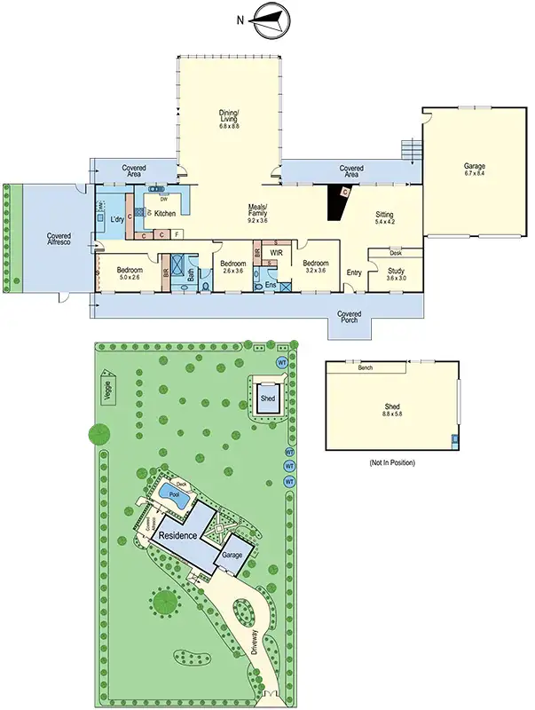 Floorplan of Homely house listing, 990 Yan Yean Road, Doreen VIC 3754