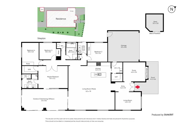 Floorplan of Homely house listing, 19 Lauriston Drive, Eynesbury VIC 3338