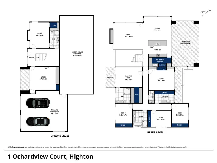 Floorplan of Homely house listing, 1 Orchardview Court, Highton VIC 3216