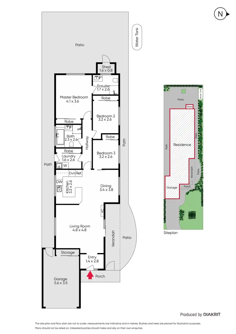 Floorplan of Homely house listing, 42 Banksia Place, Rosebud VIC 3939