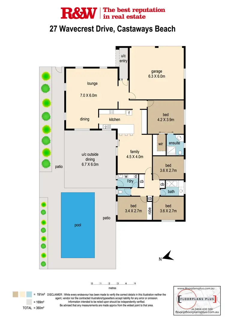 Floorplan of Homely house listing, 27 Wavecrest Drive, Castaways Beach QLD 4567