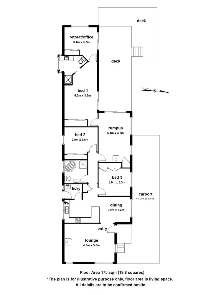 Floorplan of Homely house listing, 7 Eloera Street, Upwey VIC 3158