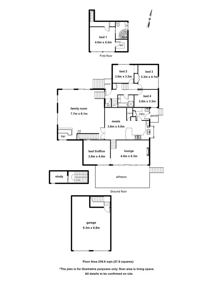 Floorplan of Homely house listing, 174 Mt Morton Road, Belgrave Heights VIC 3160