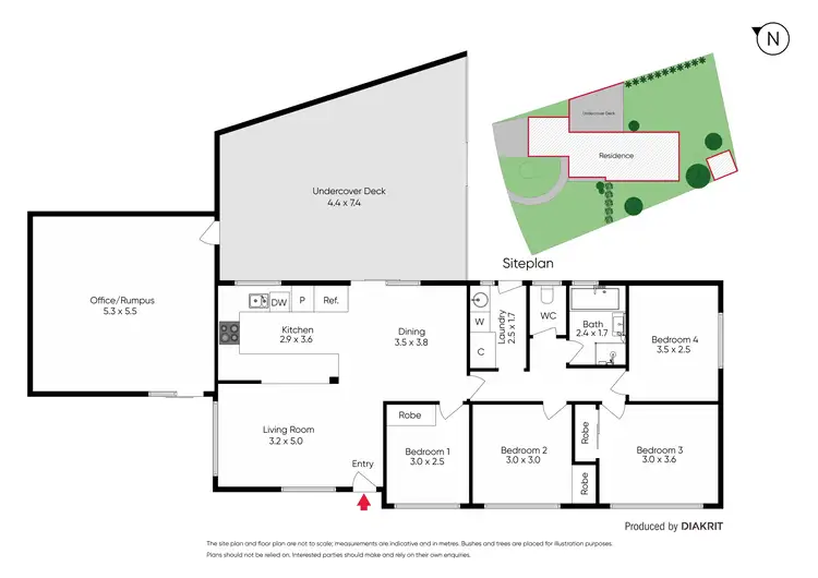 Floorplan of Homely house listing, 77 Banbury Crescent, Craigieburn VIC 3064