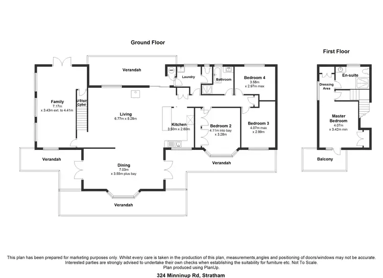 Floorplan of Homely house listing, 324 Minninup Road, Stratham WA 6237