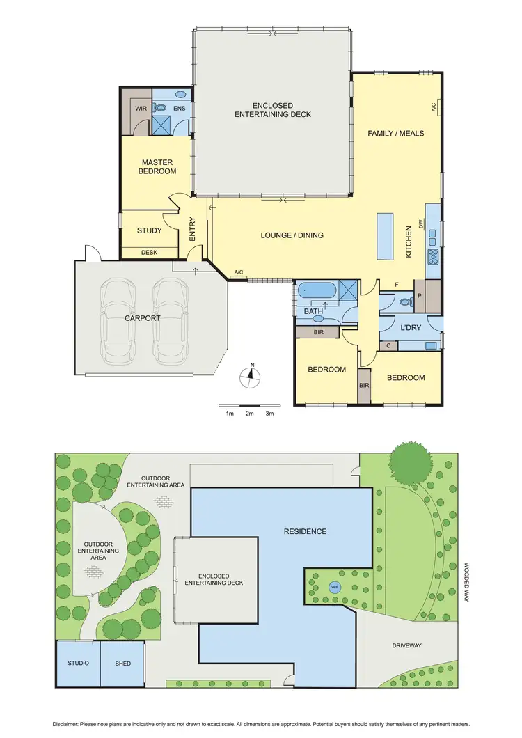 Floorplan of Homely house listing, 19 Wooded Way, Montmorency VIC 3094