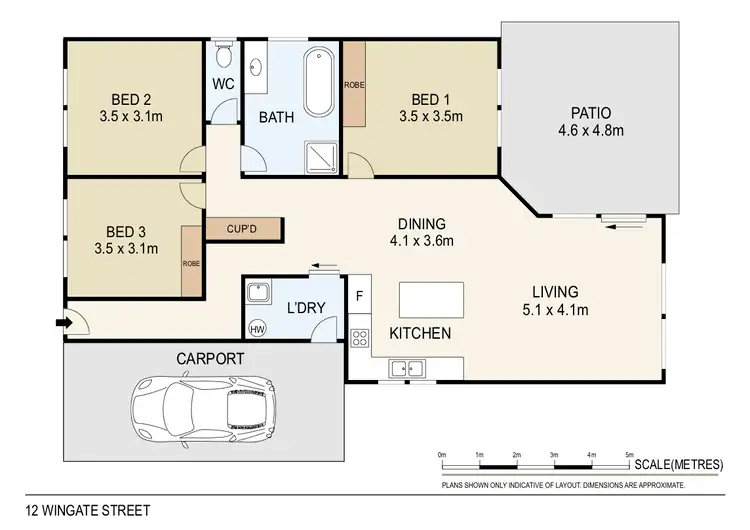 Floorplan of Homely house listing, 12 Wingate Street, Gunn NT 832