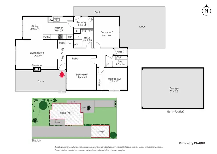Floorplan of Homely house listing, 158 Jetty Road, Rosebud VIC 3939