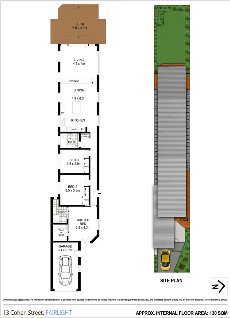 Floorplan of Homely house listing, 13 Cohen Street, Fairlight NSW 2094