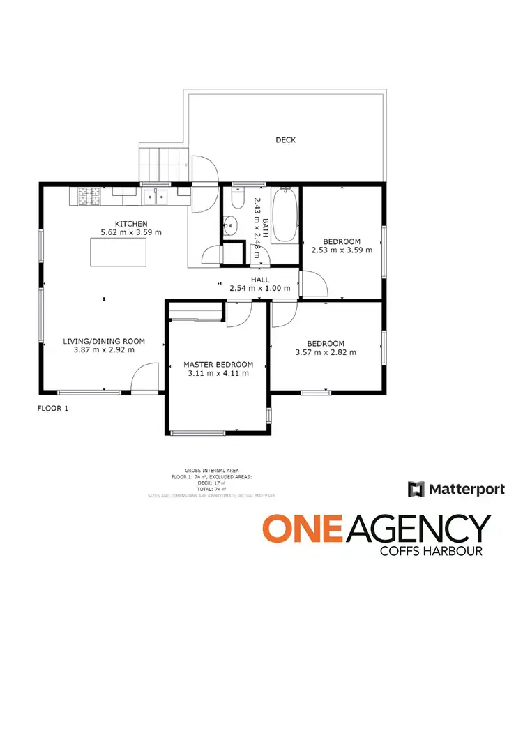 Floorplan of Homely house listing, 25 Prince James Avenue, Coffs Harbour NSW 2450