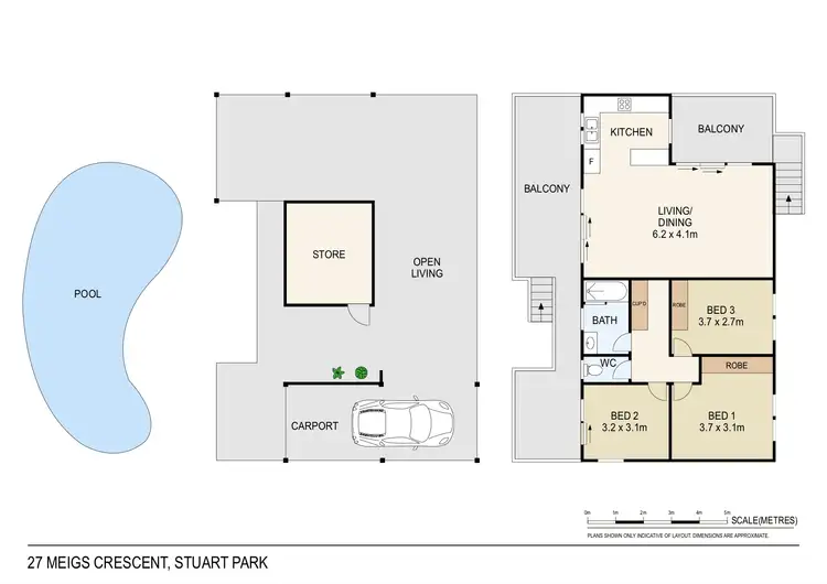 Floorplan of Homely house listing, 27 Meigs Crescent, Stuart Park NT 820
