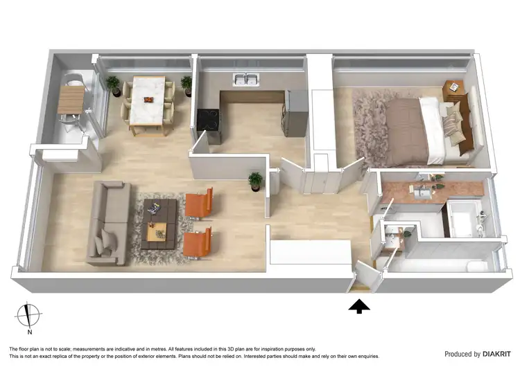 Floorplan of Homely apartment listing, 13/49 Adams Street, South Yarra VIC 3141