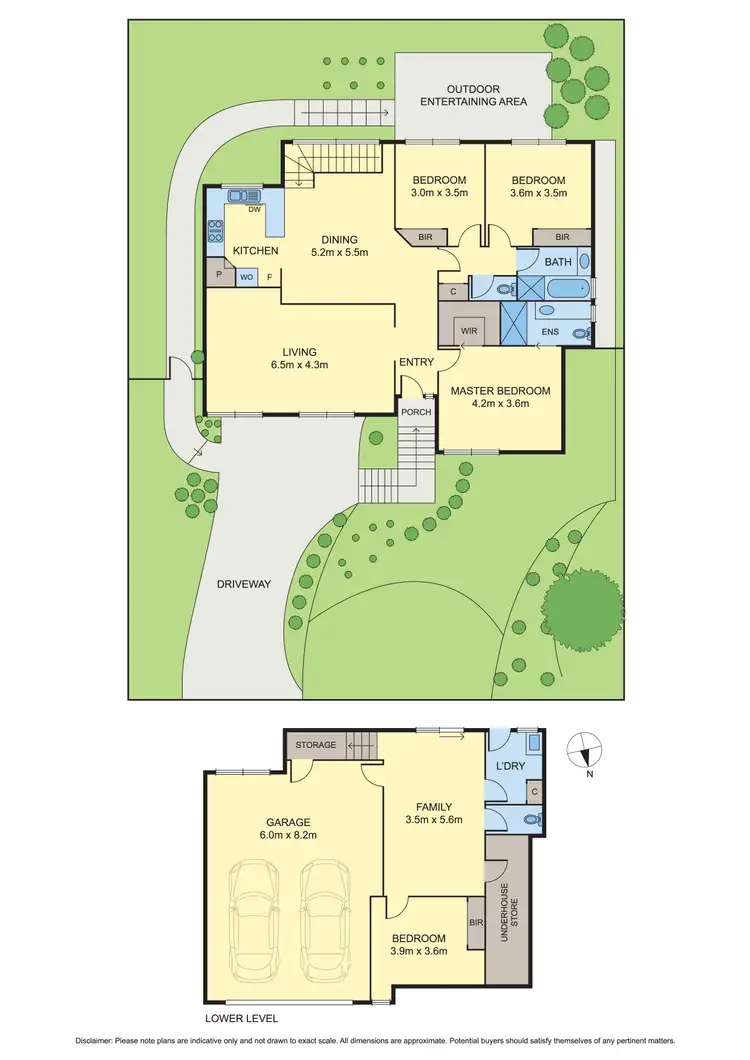 Floorplan of Homely house listing, 2 Yimbala Crescent, Greensborough VIC 3088