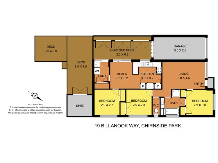 Floorplan of Homely house listing, 19 Billanook Way, Chirnside Park VIC 3116