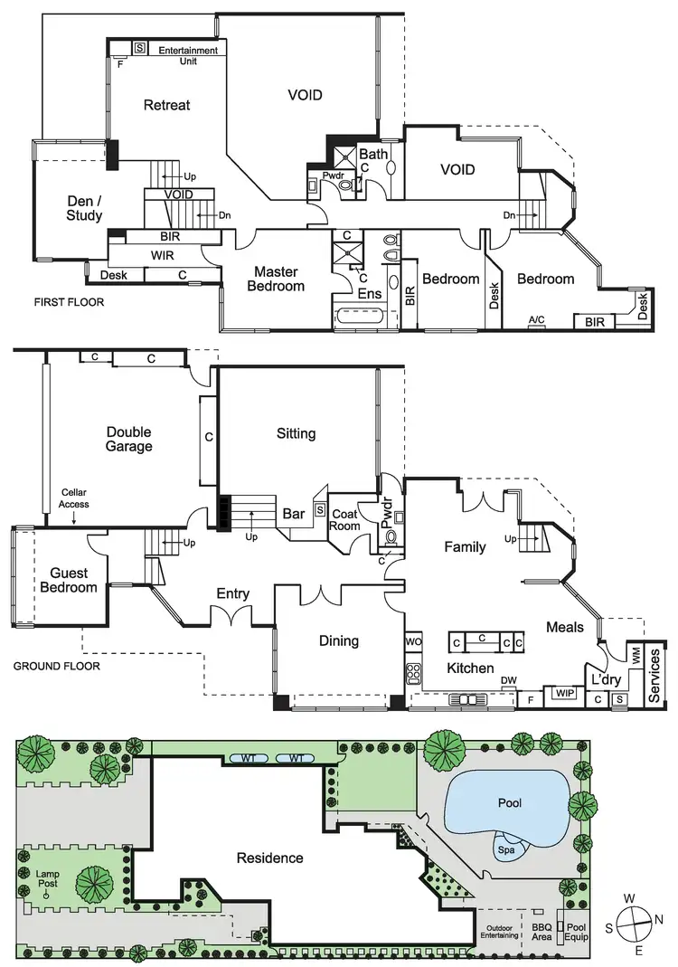 Floorplan of Homely house listing, 17 Burrindi Road, Caulfield South VIC 3162