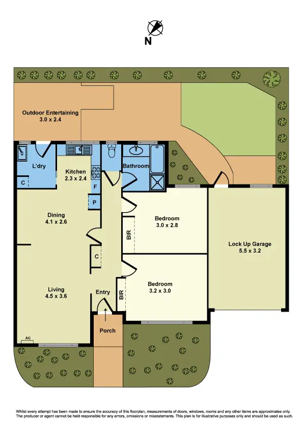 Floorplan of Homely unit listing, 2/96 Railway Place, Williamstown VIC 3016
