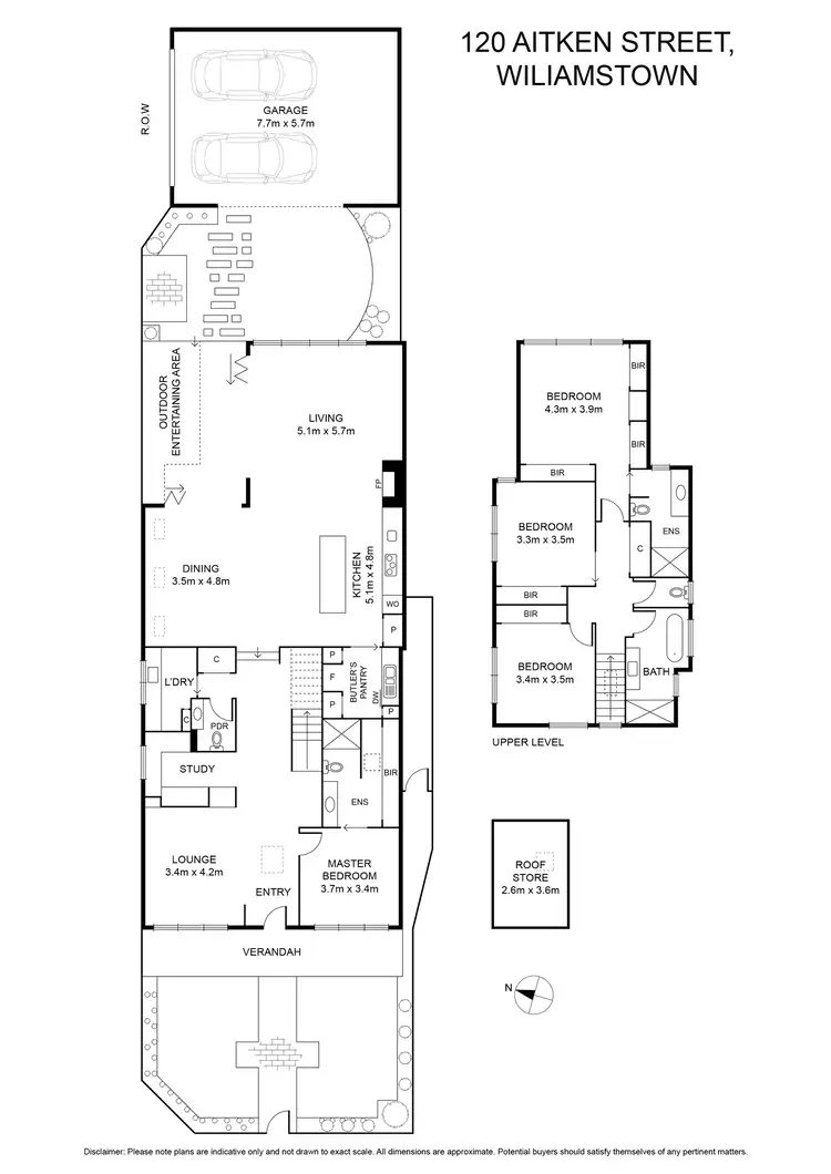 Floorplan of Homely house listing, 120 Aitken Street, Williamstown VIC 3016