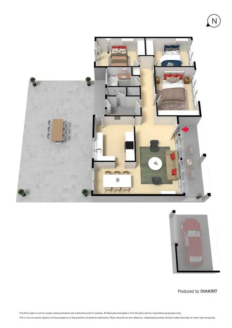 Floorplan of Homely house listing, 277 Jetty Road, Rosebud VIC 3939