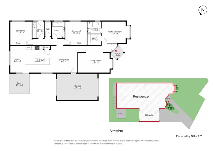 Floorplan of Homely house listing, 3 Perez Court, Werribee VIC 3030