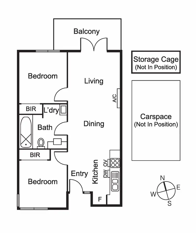 Floorplan of Homely apartment listing, 20/30 Lillimur Road, Ormond VIC 3204