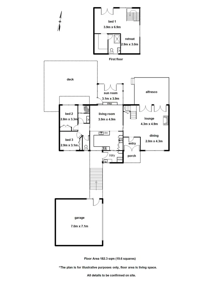 Floorplan of Homely house listing, 11 Grey Street, Belgrave VIC 3160