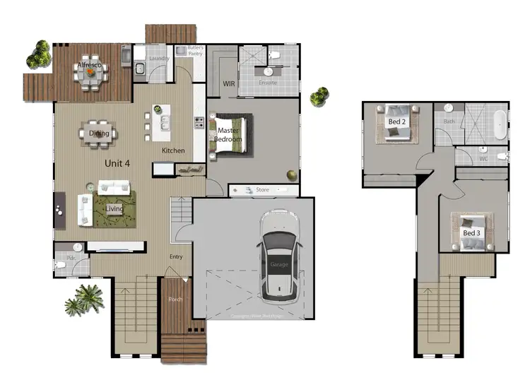 Floorplan of Homely house listing, 4/28 Nannygai Street, Noosaville QLD 4566