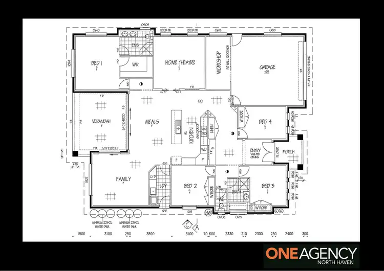 Floorplan of Homely house listing, 15 Magellan Place, Bonny Hills NSW 2445