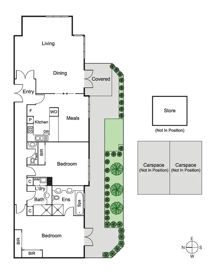 Floorplan of Homely apartment listing, 2/326 Orrong Road, Caulfield North VIC 3161
