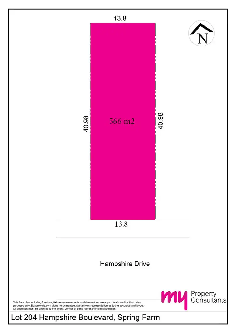 Floorplan of Homely land listing, Address available on request