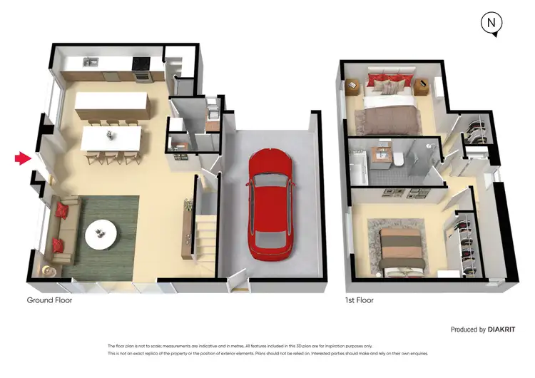 Floorplan of Homely townhouse listing, 7/25-27 Ashleigh Avenue, Frankston VIC 3199