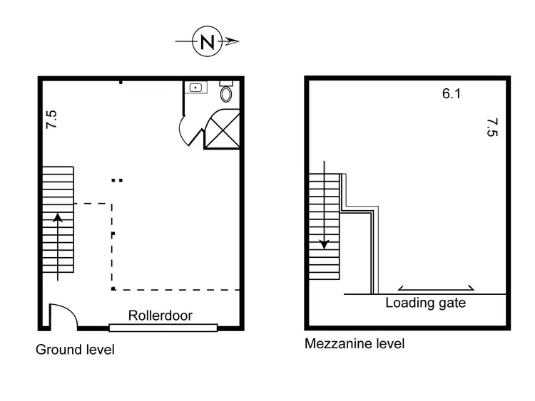 Floorplan of Homely warehouse listing, 19/148 Arthurton Road, Northcote VIC 3070