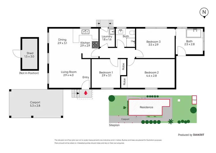 Floorplan of Homely house listing, 38 Sixth Avenue, Rosebud VIC 3939