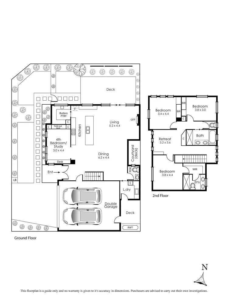 Floorplan of Homely house listing, 1A Black Street, Chelsea VIC 3196