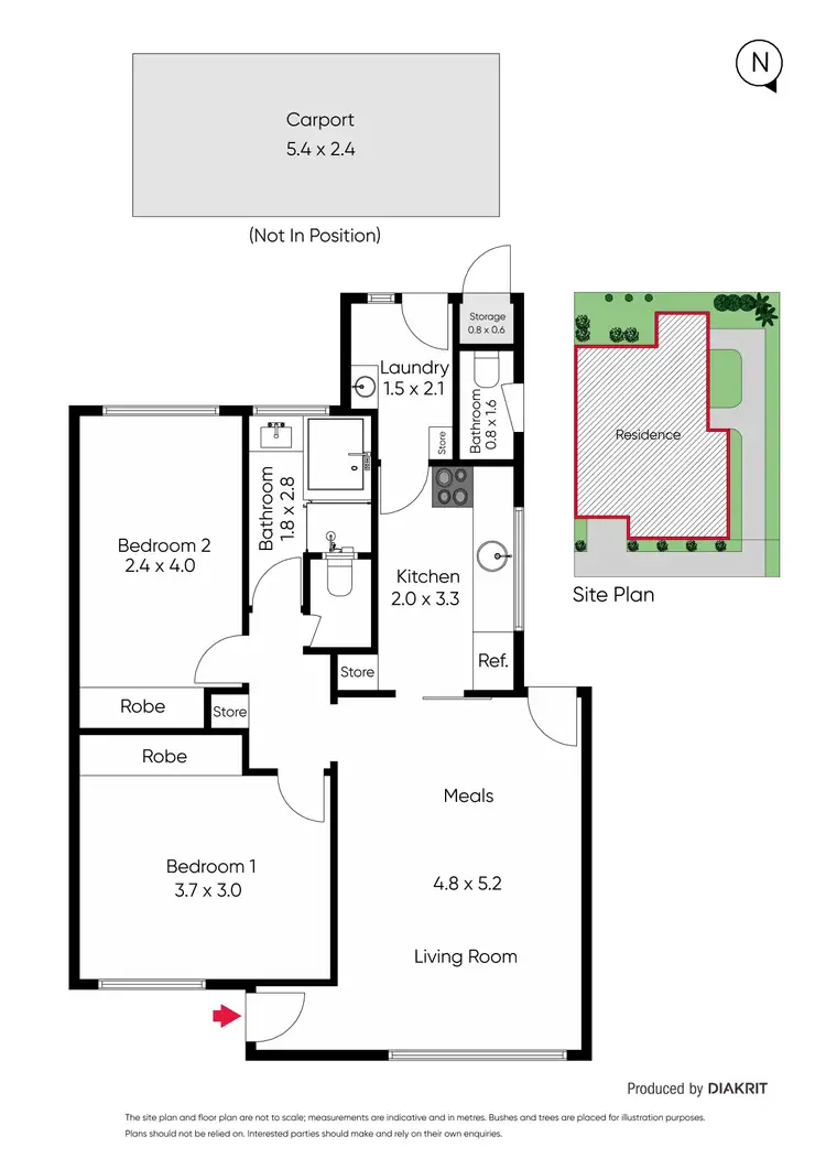 Floorplan of Homely unit listing, 4/5 Levanto Street, Mentone VIC 3194