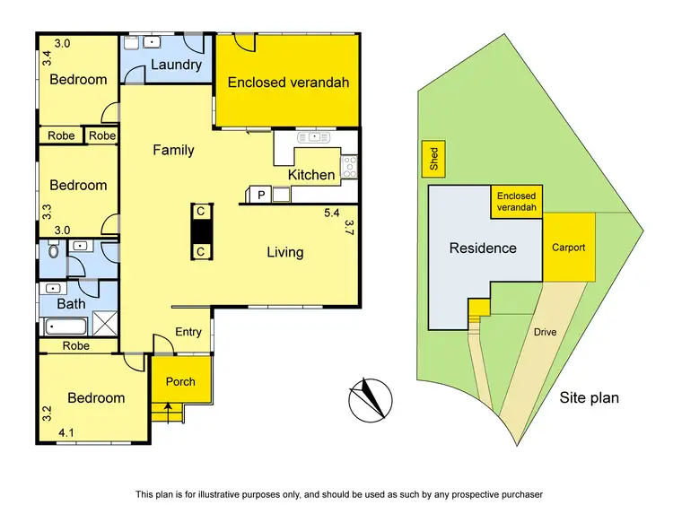 Floorplan of Homely house listing, 4 Barbara Court, Bundoora VIC 3083