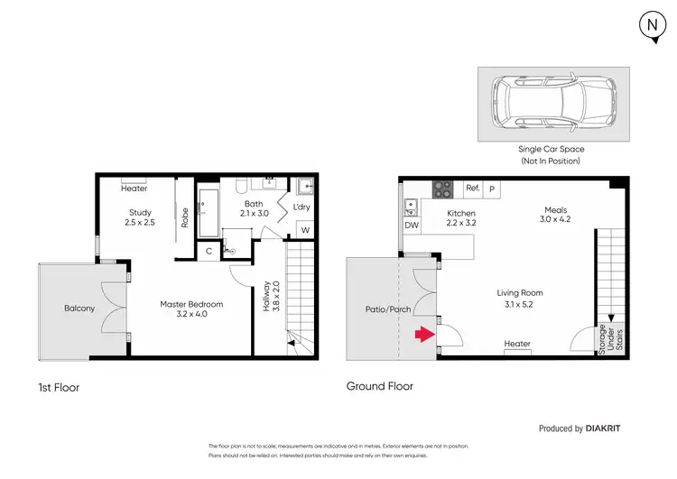 Floorplan of Homely apartment listing, 11/848 Glen Huntly Road, Caulfield South VIC 3162