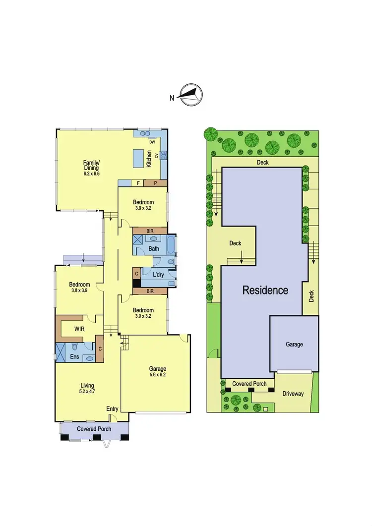 Floorplan of Homely house listing, 54 Mabel Street, Doreen VIC 3754