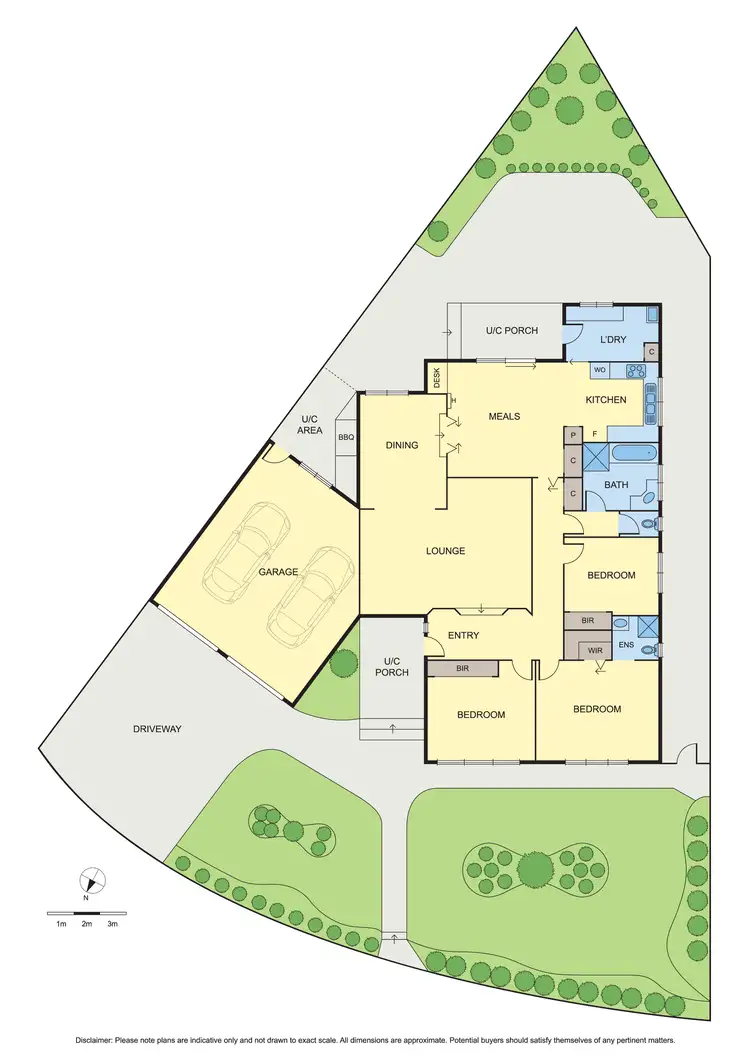 Floorplan of Homely house listing, 9 Larkin Court, Bundoora VIC 3083