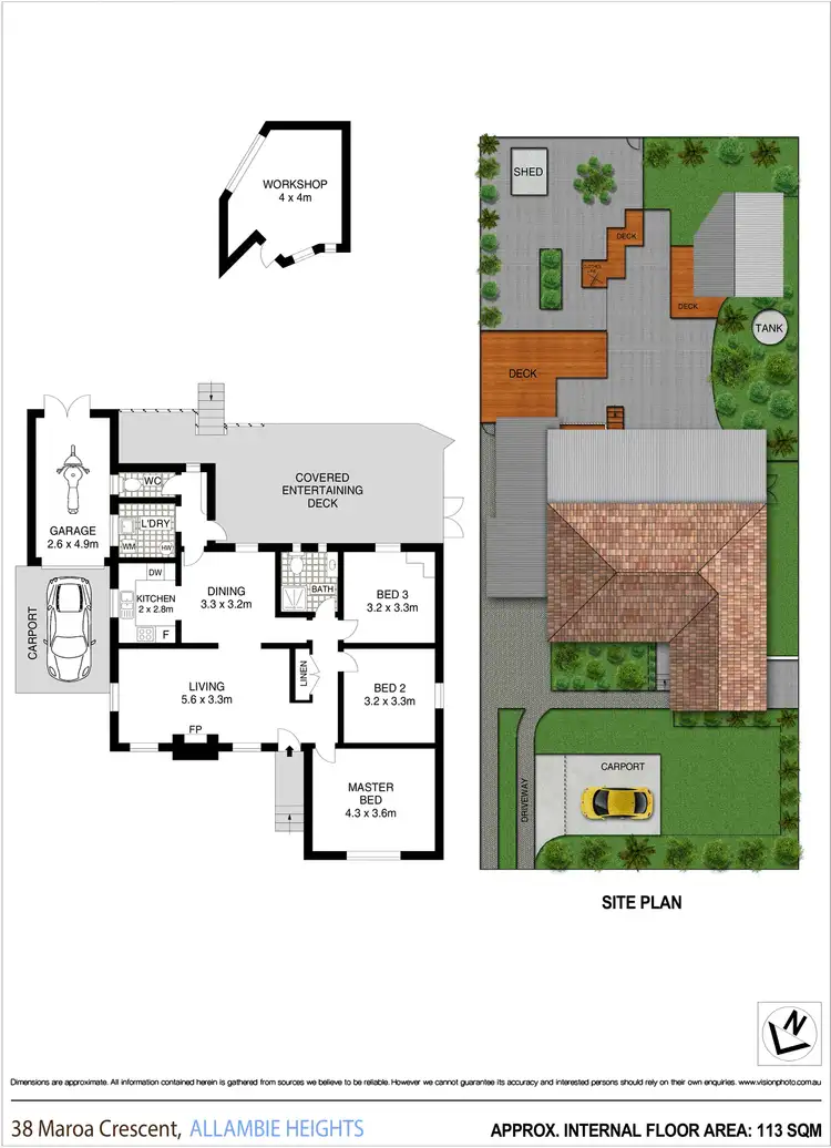 Floorplan of Homely house listing, 38 Maroa Crescent, Allambie Heights NSW 2100