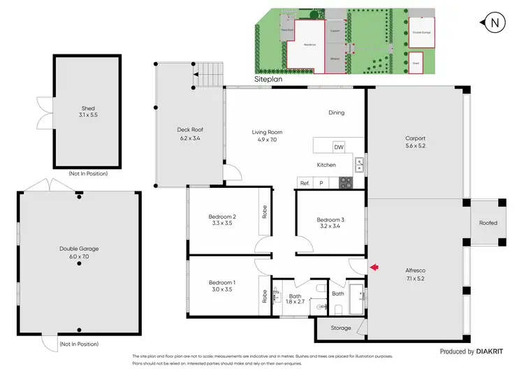 Floorplan of Homely house listing, 269 Boundary Road, Dromana VIC 3936
