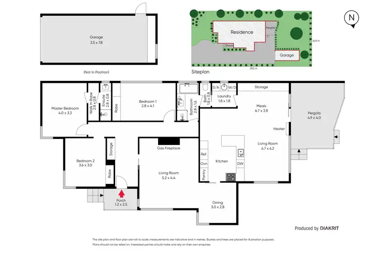 Floorplan of Homely house listing, 8 Nagle Court, Mount Waverley VIC 3149