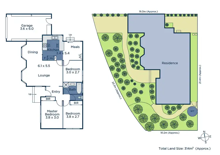 Floorplan of Homely house listing, 1A Linlithgow Street, Mitcham VIC 3132