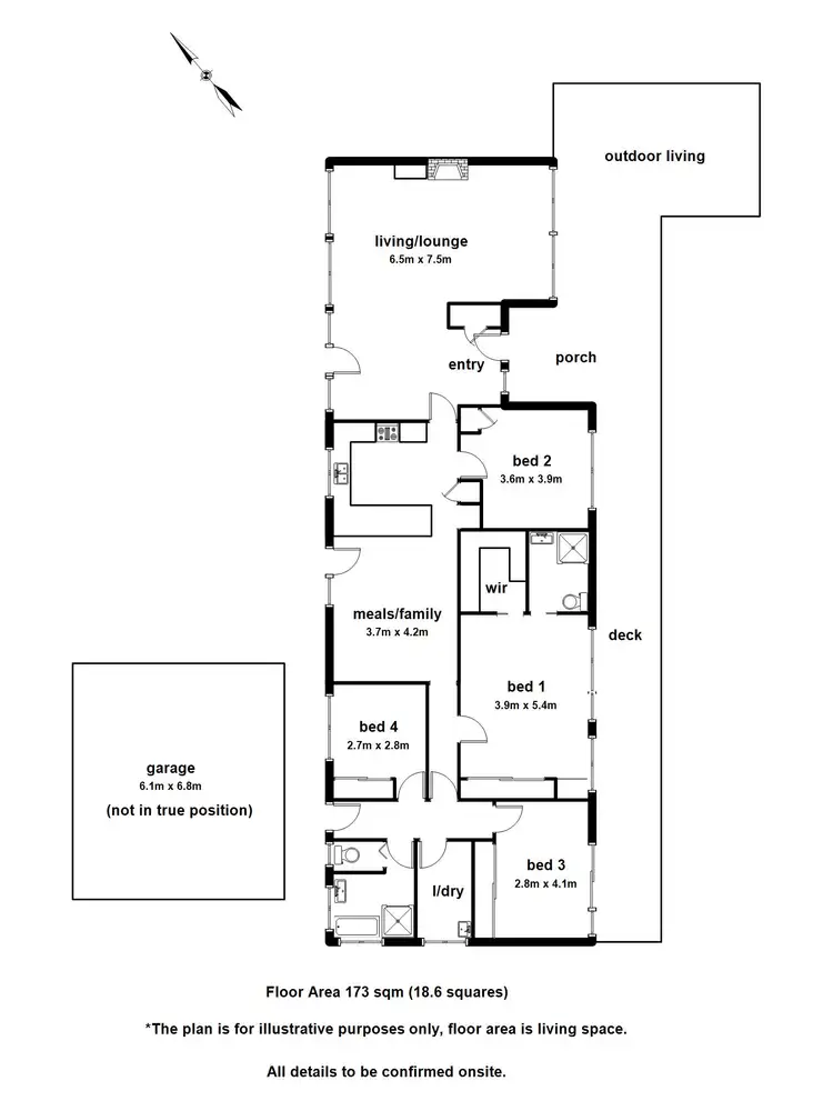Floorplan of Homely house listing, 109 Wonga Road, Millgrove VIC 3799