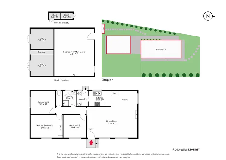 Floorplan of Homely house listing, 4 Mitchell Court, Darley VIC 3340