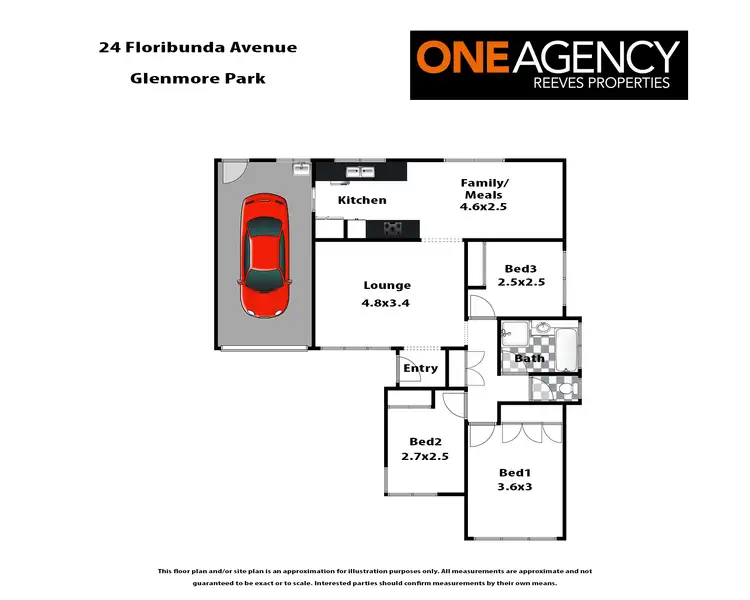 Floorplan of Homely house listing, 24 Floribunda Avenue, Glenmore Park NSW 2745