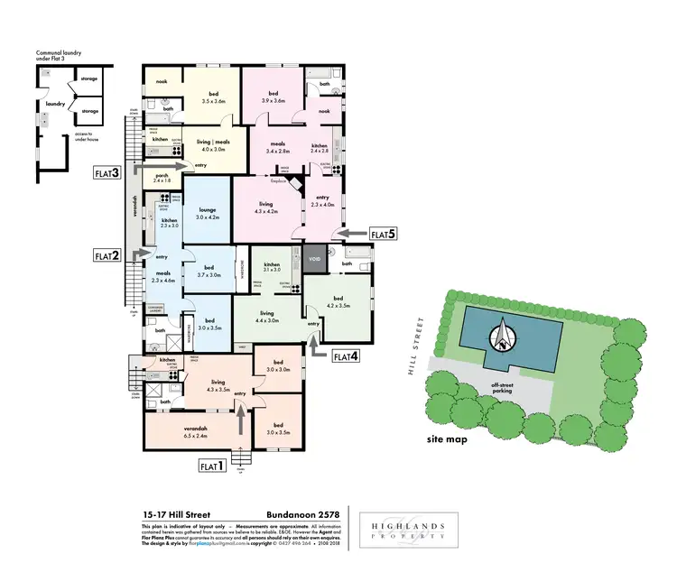 Floorplan of Homely house listing, 15-17 Hill Street, Bundanoon NSW 2578
