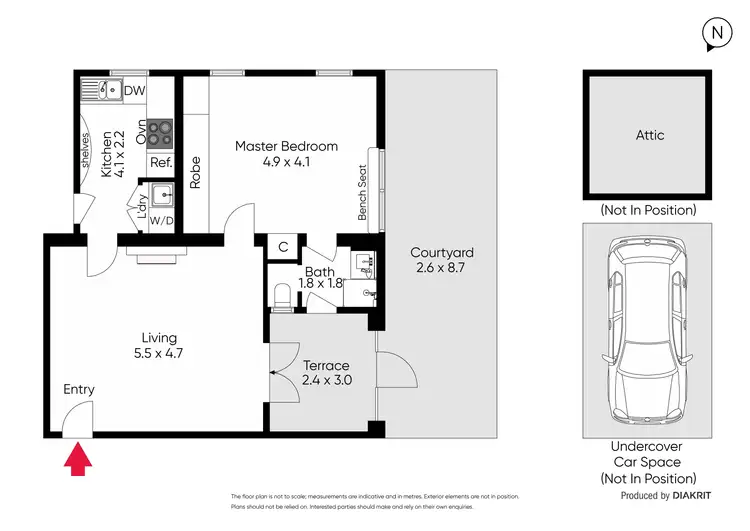 Floorplan of Homely apartment listing, 4/34 Princes Street, St Kilda VIC 3182
